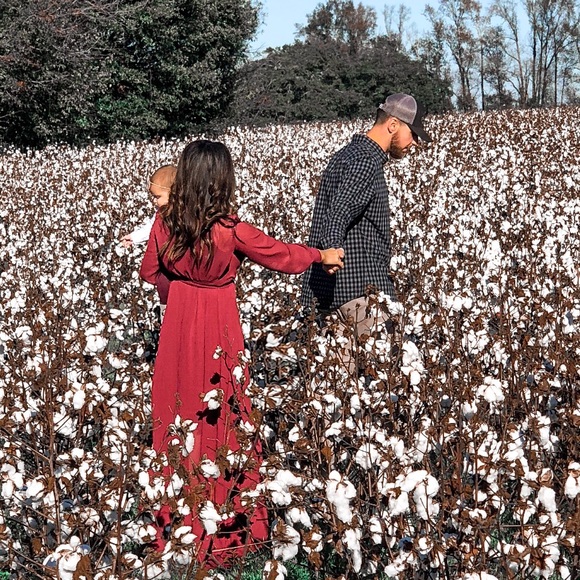 Surplice Front Cuff Sleeve Maxi Dress - Picture 3 of 4